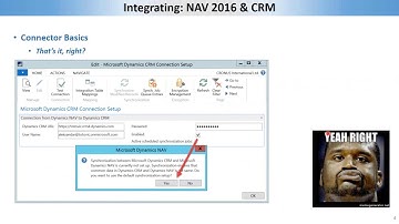 Integrating Dynamics CRM with NAV 2016   Tips and Tricks from Under the Hood