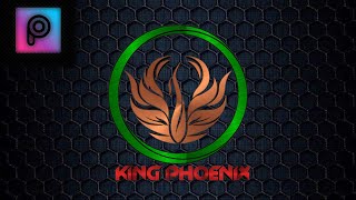 3d KING PHOENIX LOGO DESIGN - MAKE ON ANDROID MOBLIE - BY PIXLLEB. screenshot 3