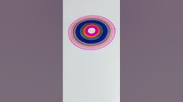 Spirograph Art Delights: Crafting Patterns That Captivate the Eye! #art #asmr #spirograph #shorts
