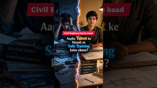 Sabse Zyada Salary Kis Category Mein Milti Hai? Civil Engineers Must Watch Course Selection Guide.