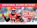 2021 NFL Divisional Round DraftKings Picks, Predictions | First Pick in 2021 Fantasy Football Drafts