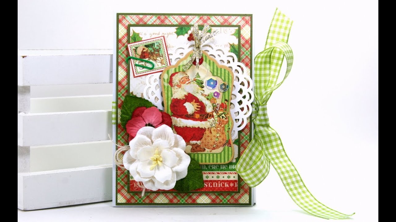 Day 4 of 12 Days of Christmas in July Vintage Envelope Flip Book Polly ...