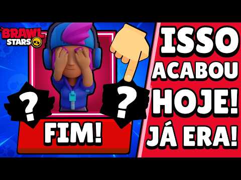 NEWS! IT'S OVER! UNFORTUNATELY, THIS HAS COME TO AN END TODAY in BRAWL STARS!!