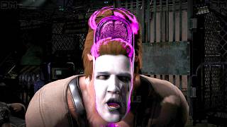 MKXL All Fatalities on Johnny Cage Ninja Mime