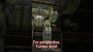 🤖 MechWarrior Online -How tall is a Mechwarrior? #shorts #gaming #Mechwarrior Online