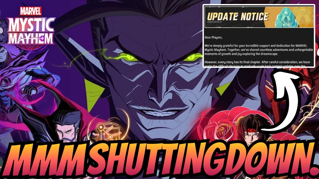 НЕ ТРАТЬТЕ СЕГОДНЯ! MARVEL MYSITC MAYHEM ЗАКРЫВАЕТСЯ... СПАСИБО ВСЕМ ЗА ПОДДЕРЖКУ!