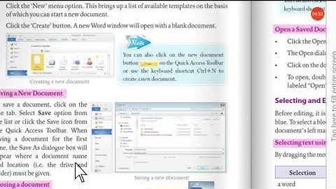 Class 4: Ch 4: Editing in MS Word 2010