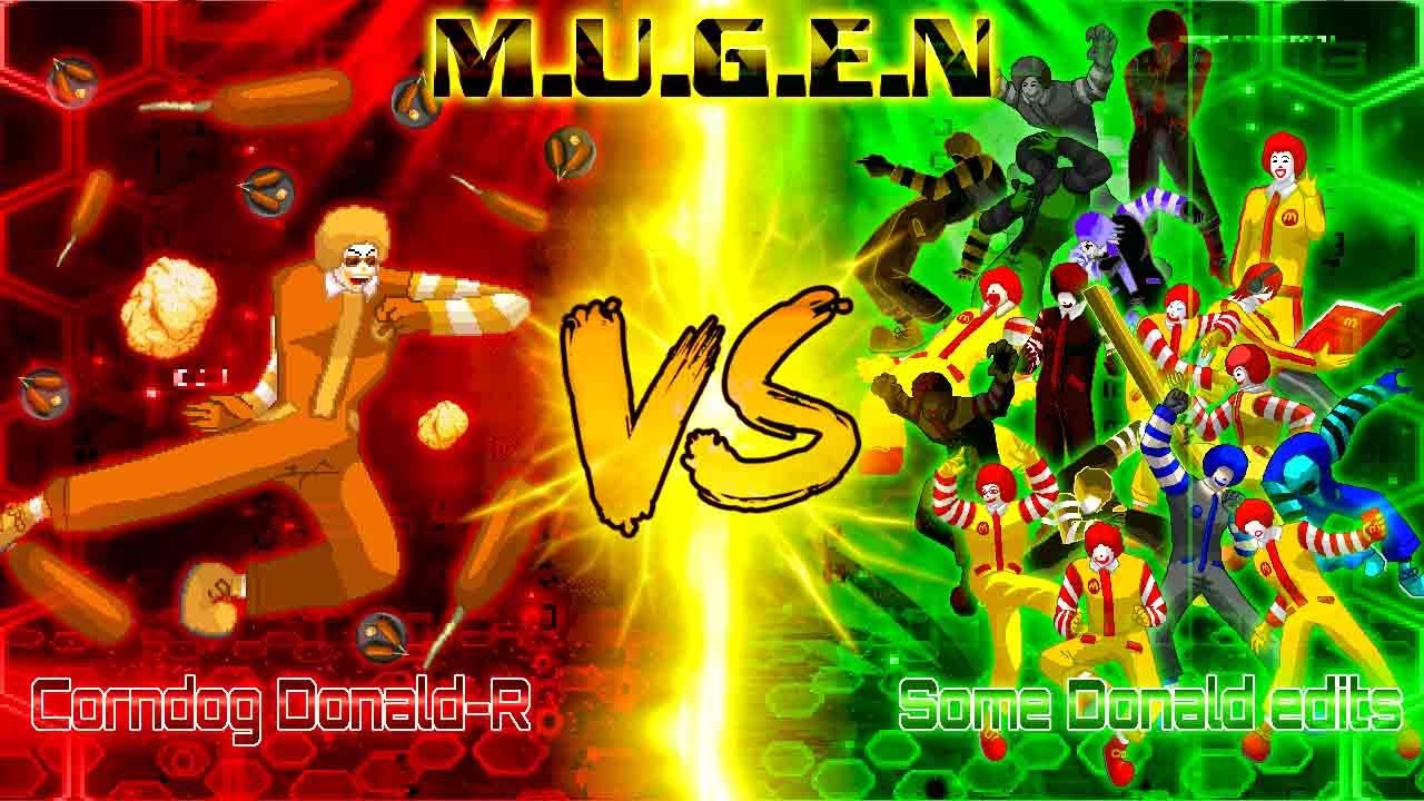 Vallery's M.U.G.E.N - Corndog Donald-R Vs. Some Donald edits