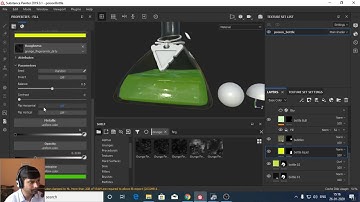 Poison Bottle texturing Overview in Substance Painter | Kashyap Classes