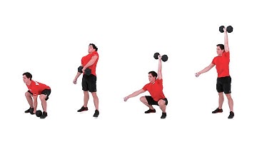 The Dumbbell Squat Snatch