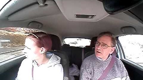 AshLing Driving How To Make Uphill Start - Bel Ayres Lesson - View of Driver