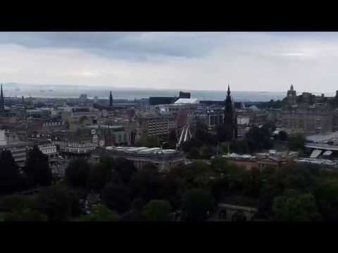 ه ي ا لنكتشف قلعة إدنبره التأريخية في اسكتلندا