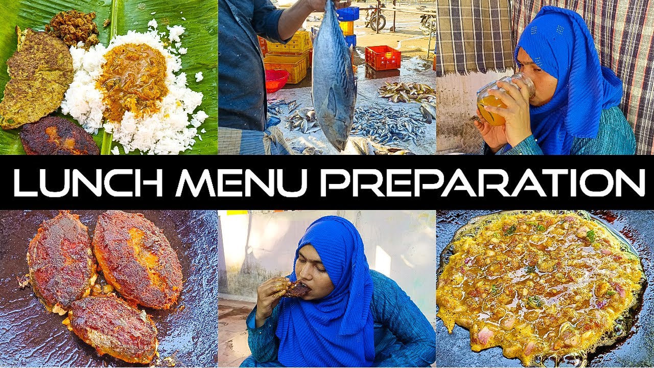 Afternoon Lunch Menu/மீன் சாப்பாடு/#சூரைமீன்/SKIS/TAMIL