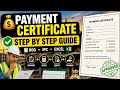 How to prepare payment certificates