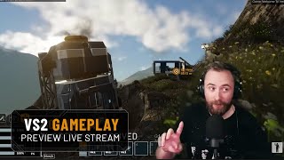 Gameplay: Space Engineers 2 – VS2 – Planets & Survival Foundations Live Stream Gameplay: Space Engineers 2 – VS2 – Planets & Survival Foundations Live Stream
