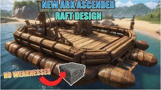 The BEST RAFT Design Is META: Ark Survival Ascended