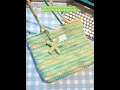 好清新的青绿色~绿色控有福啦!一天织完海浪包~ #钩针 #包包 #海浪包 #浪花包 #手工