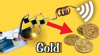 یک شبه پولدار شدم😱/ طلایاب دست ساز قوی اما ساده / تشخیص سکه طلا/ make simple Gold Detector at home \