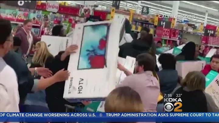 Busy Black Friday Across Pittsburgh