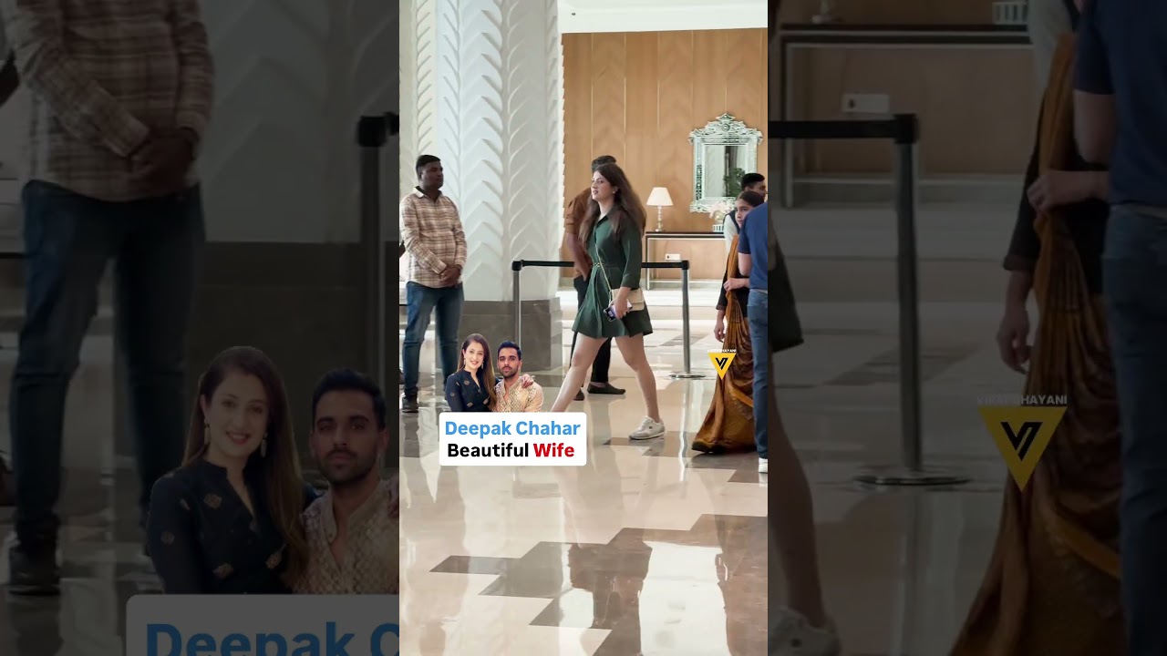 Jaya Bhardwaj ka pyar aur support Deepak Chahar ke saath — IPL semifinal mein jeet ki umeed! ❤️🏏