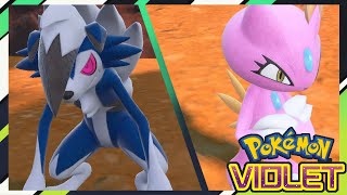 Live Shiny Sneasel and Lycanroc in Pokemon Violet