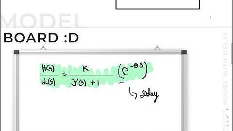 How to fit a first-order model with delay to the step-response of a system