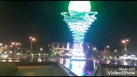 Vòng xoay nhạc nước Phú Cường đẹp lung linh | Rạch Giá Kiên Giang