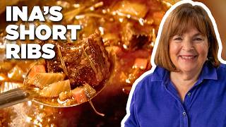 300+ 5-Star Reviews 🌟 Ina Garten's Short Ribs Fall Off the Bone! | Barefoot Contessa | Food Network