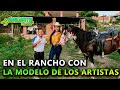 🇲🇽LA hermosa MODELO de los ARTISTAS  nos invito a su rancho😊