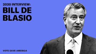 Bill de Blasio Full Interview | Pod Save America