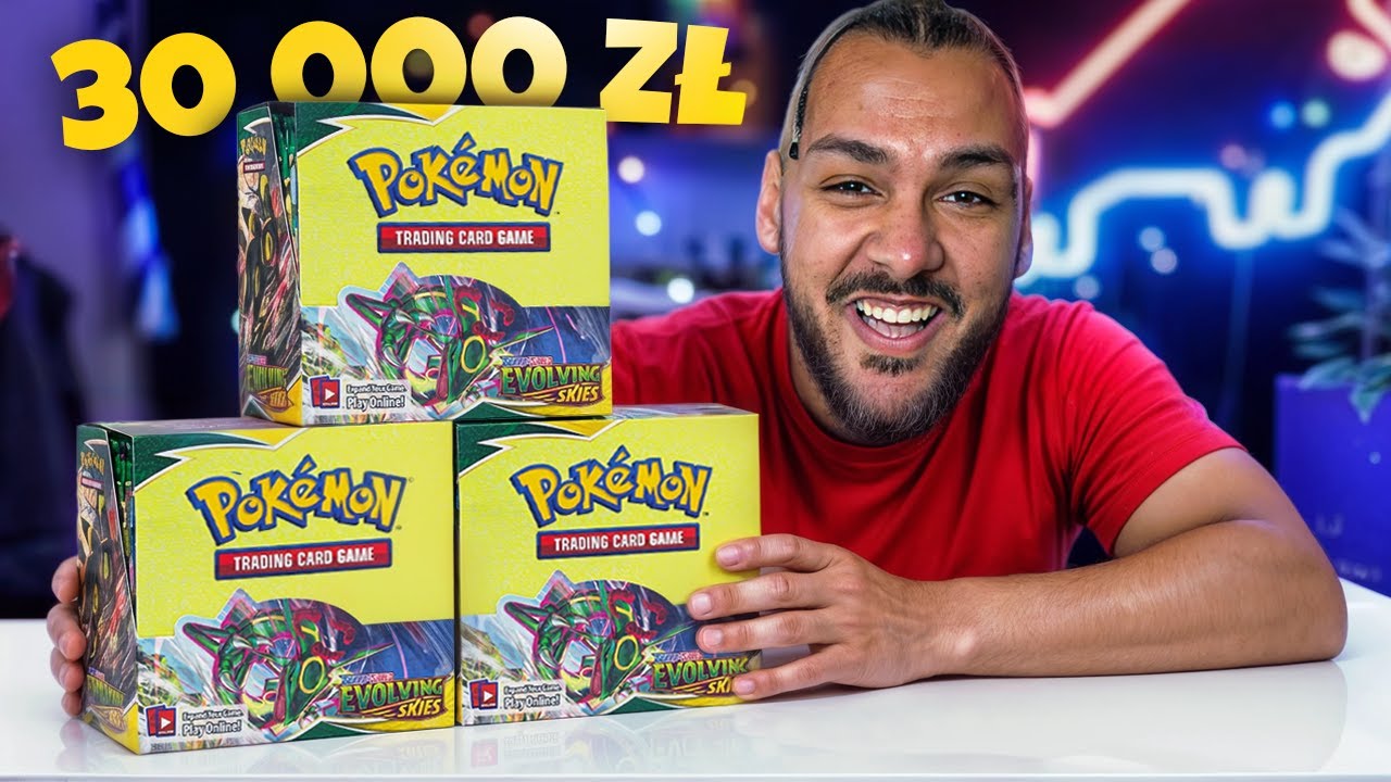 OPENING KART POKEMON za 30 000zł z EKIPĄ!