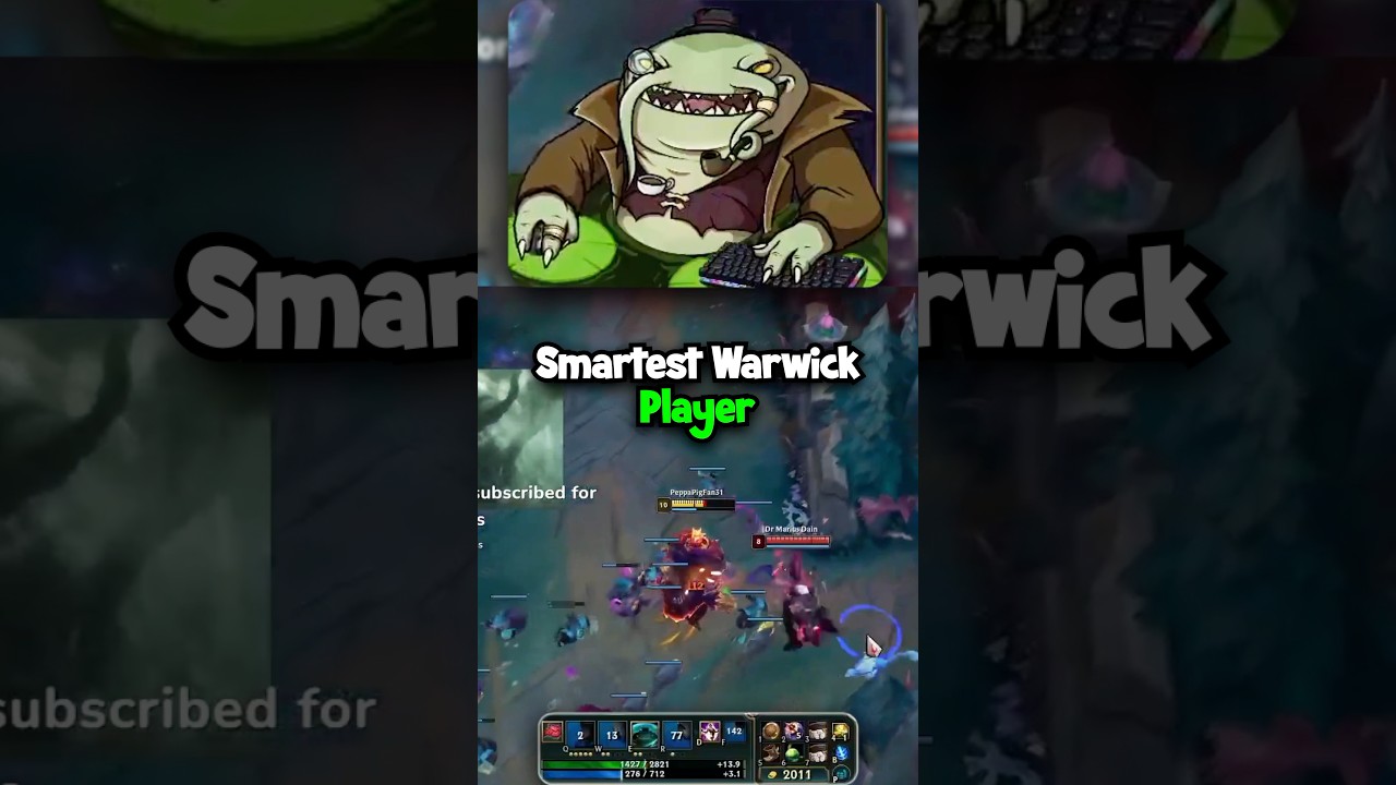 Highest IQ Warwick Top Player 💀