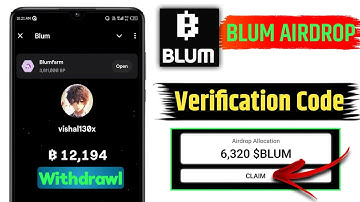 Blum Today Verification Code ? | Blum 12 September Verification Code | Blum Airdrop withdrawl