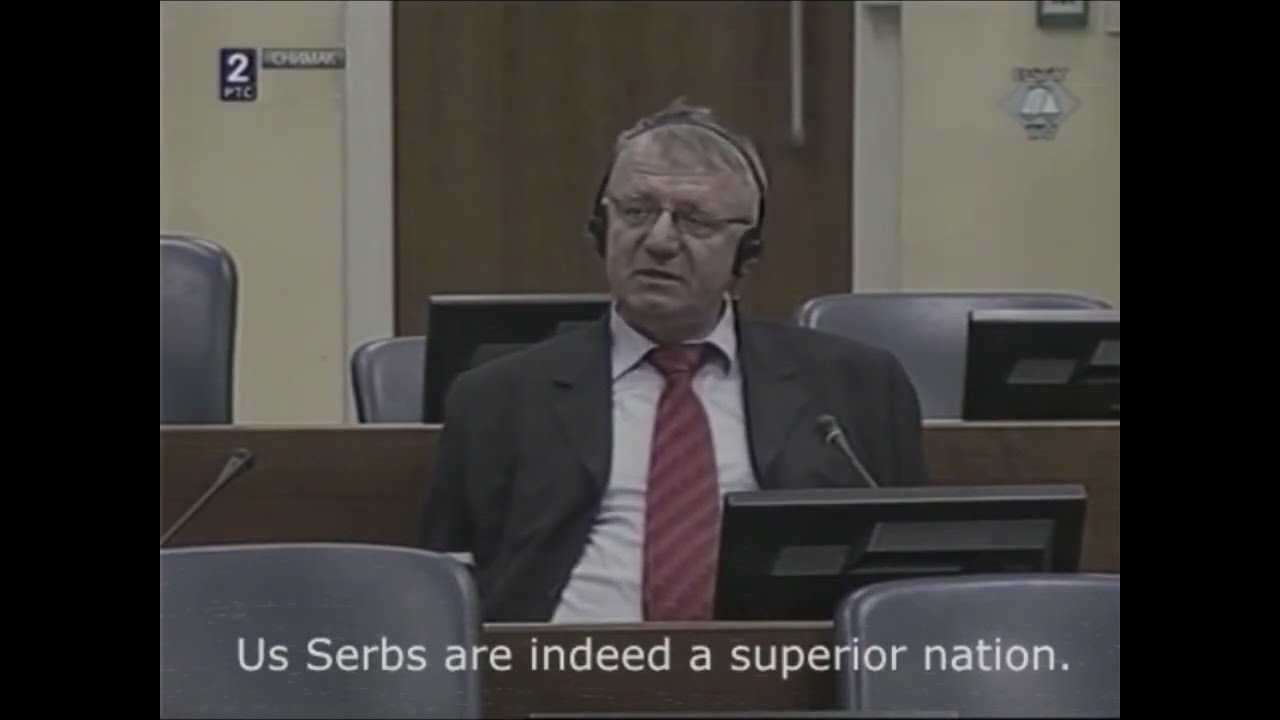 Serbian Paramilitary Leader Destroys UN Court