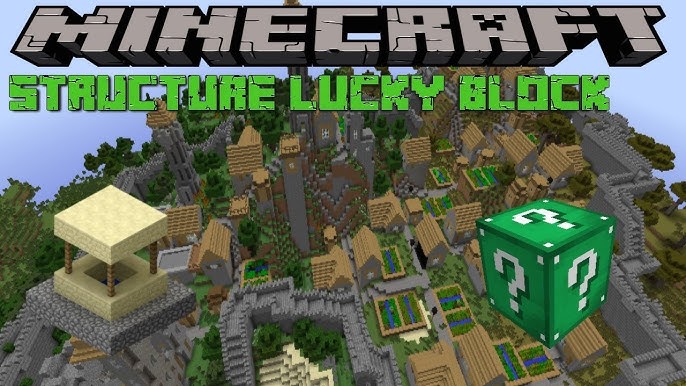 Lucky Block White Mod for Minecraft 1.9/1.8.9/1.7.10