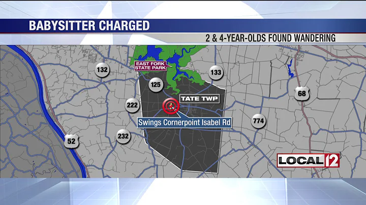 Babysitter charged after young children found wand...