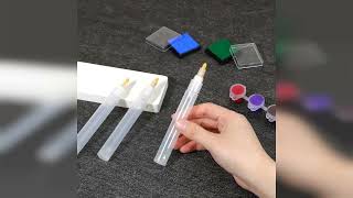 Overview: 8 Empty Paint Marker, Acrylic Paint Markers, 4 Pcs 3mm and 4 Pcs 6.5mm White Painting ...