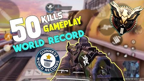 call of duty mobile - codm ranked 50 perfect ar kills in one match| #G9entity