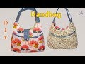 DIY HANDBAG | BAG IDEAS MAKING | Coudre un sac | Bolsa de bricolaje | 가방| バッグ| мешок