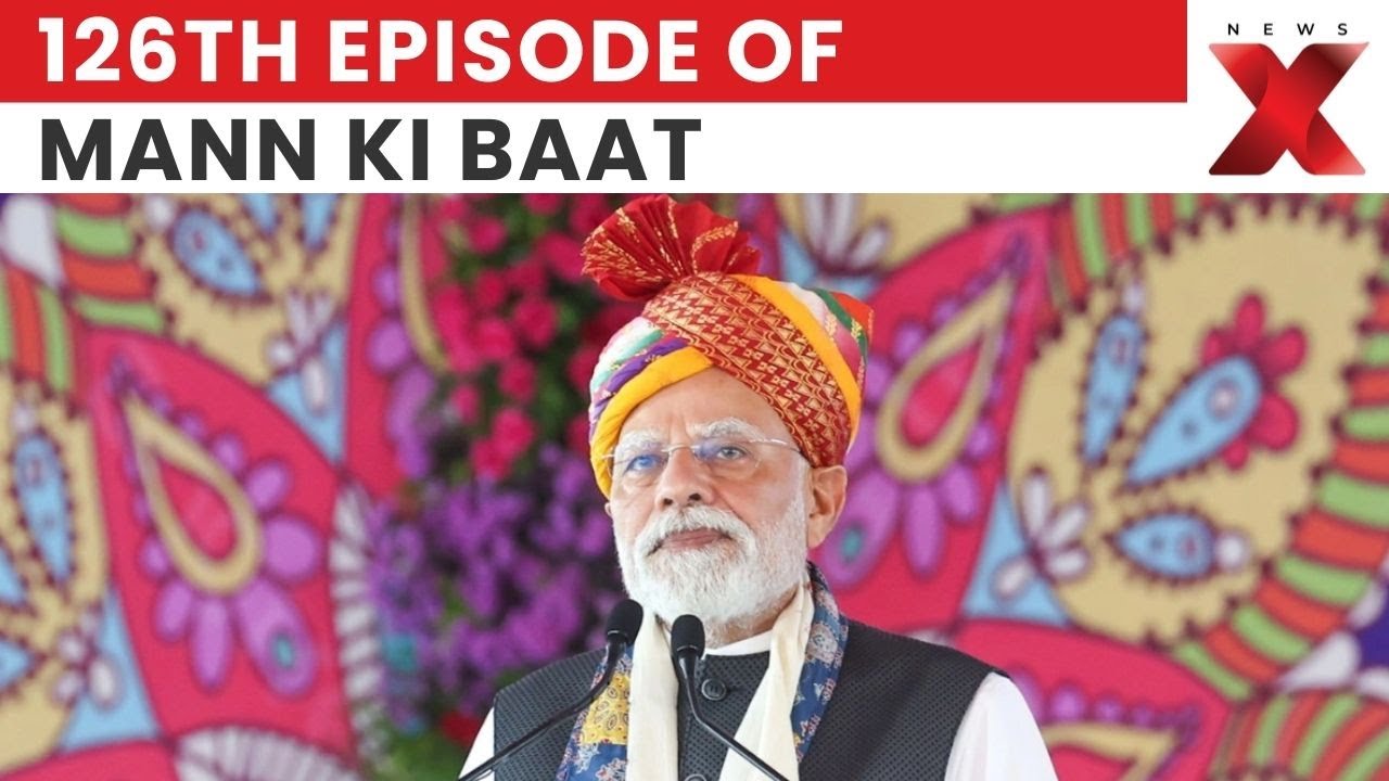 Манн Ки Баат: Премьер-министр Нарендра Моди обращается к нации в 126-м эпизоде ​​сериала «Манн Ки...