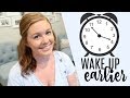 ⏰ How to Wake Up Early and Not Feel Tired | GET MORE DONE!