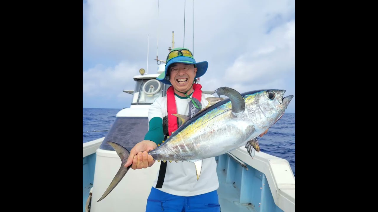 初めてのマグロ釣り👀‼️(石垣島パヤオ)
