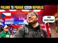 TRAVELING TO PRAGUE CZECH REPUBLIC BY TRAIN FROM POLAND| First Impressions| Indians in Poland