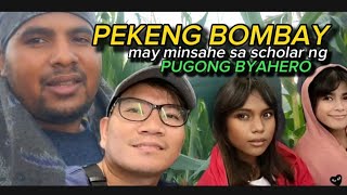 PEKENG BOMBAY MAY MINSAHE SA MGA SCHOLAR NG PUGONG BYAHERO #pugongbyahero #pbteamdavao #katutubo