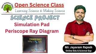 Simple Project | Simulation Ray Pad | Periscope Ray Diagram | Open Science Class
