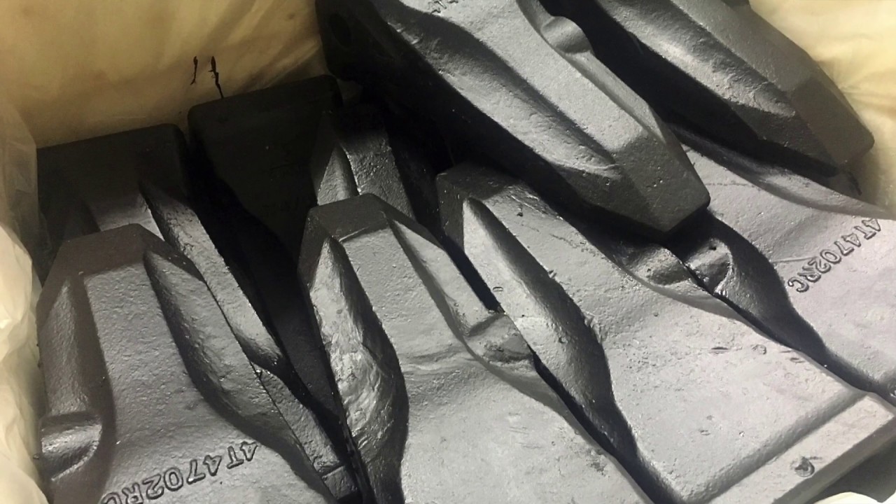 Manufacture/Cast bucket teeth YouTube