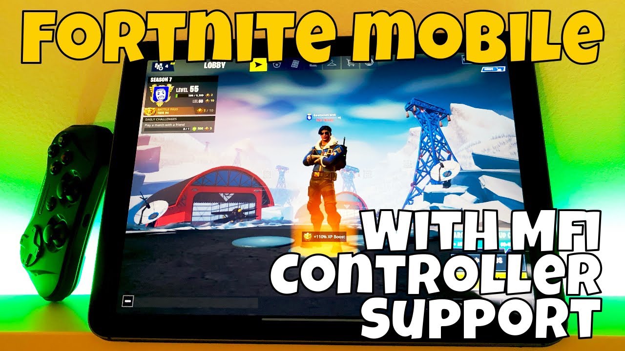 Kann Man Fortnite Mobile Mit Controller Spielen Playing Fortnite mobile with official mfi controller support on iPad