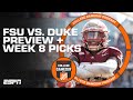 Can Florida State Score on Duke? + Week 8 picks 👀 | College GameDay Podcast
