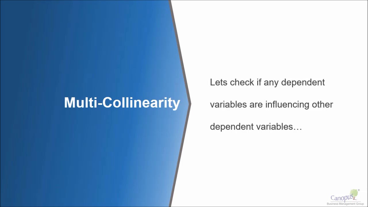 Multi Collinearity - YouTube