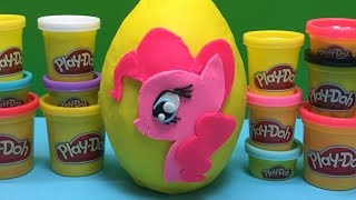 GIANT EGG MY LITTLE PONY PLAY DOH SURPRISE  Squishy Pop MLP Cutie Mark Magic Toys